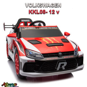 12 v Volkswagen KKL-08 kids sport car red