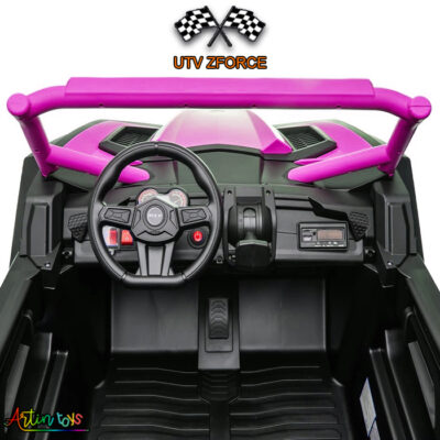 24-v-1400-w-utv-beach-buggy-zforce-rzr-pink-3