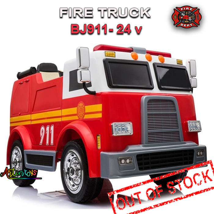 24-v-fire-truck-bj-911-kids-ride-on-car-red-12 24-v-fire-truck-bj-911-kids-ride-on-car-red-12