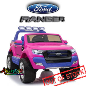 24 v Licensed Ford Ranger wildtrak 4WD pink