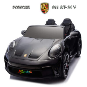 24 v Porsche GT-911 kids electric ride on car black