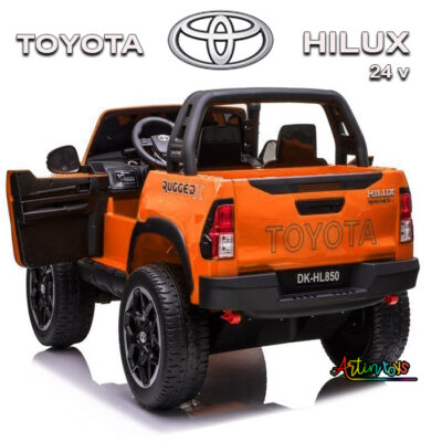 24-v-toyota-hilux-kids-ride-on-car-orange-21 24-v-toyota-hilux-kids-ride-on-car-orange-21