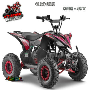 48 v 1200 w ATV XTM quad bike red (005E)