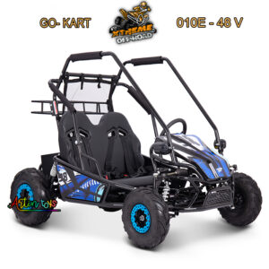 60 v 1200 w electric race Go-Kart blue (014E)