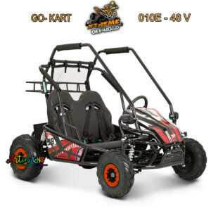 60 v 1200 w electric race Go-Kart red (014E)