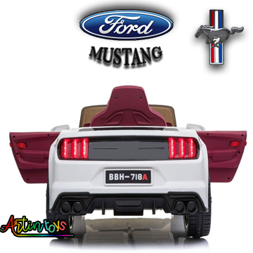 12 v Ford Mustang GT kids electric battery car white 4 12 v Ford Mustang GT kids electric battery car white