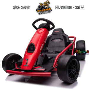 24 v Electric Powered Drift Go-Kart Red