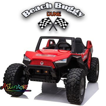 400 w 24 v Beach Buggy Dune Kids ride on car red