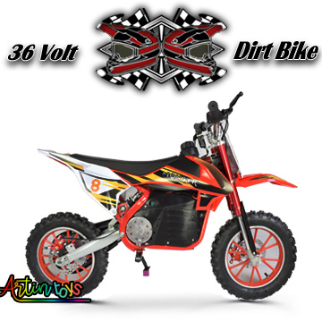 36 v 500 w Electric Dirt Bike red 3 36 v 500 w Electric Dirt Bike red