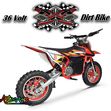 36 v 500 w Electric Dirt Bike red 4 36 v 500 w Electric Dirt Bike red