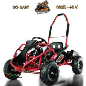 48 v 1000 w Electric Race Go-Kart red (GK-008E)
