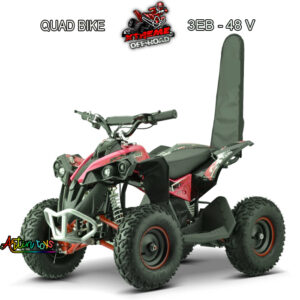 48 v 1200 w ATV Renegade Race-3EB Quad Bike Red