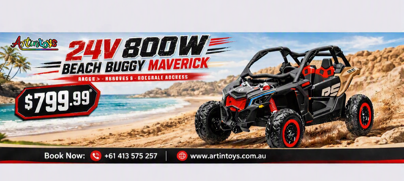 Kids electric rideon to can-am maverick 24v