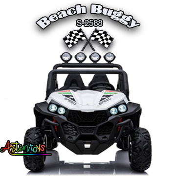 400 w 24 v Beach Buggy S-2588 car for kids white 3 400 w 24 v Beach Buggy S-2588 car for kids white