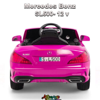 12-v-licensed-mercedes-benz-sl500-kids-auto-car-pink-14