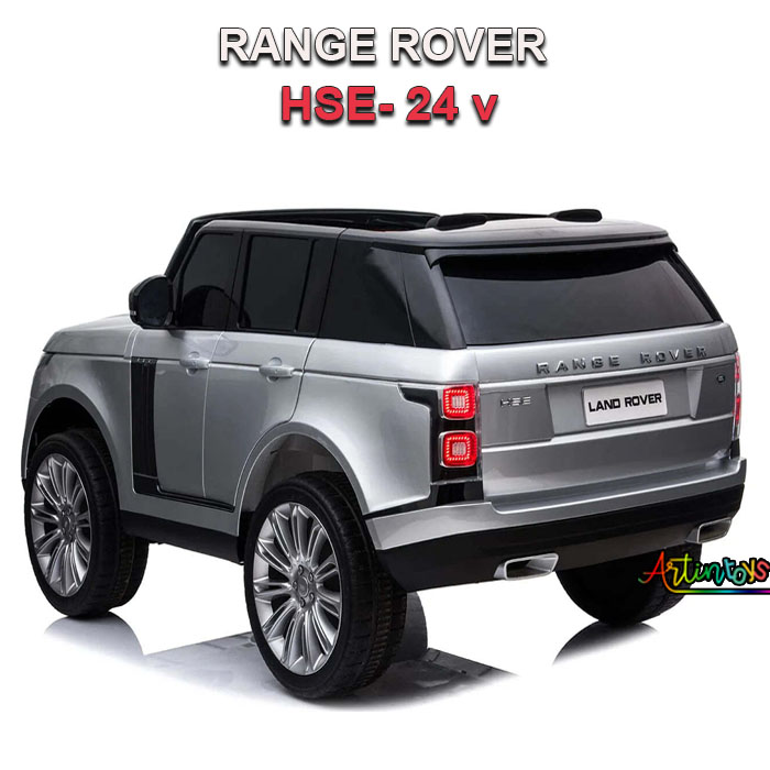 Range Rover HSE 24 v Land Rover kids car silver - Artin Toys Sydney