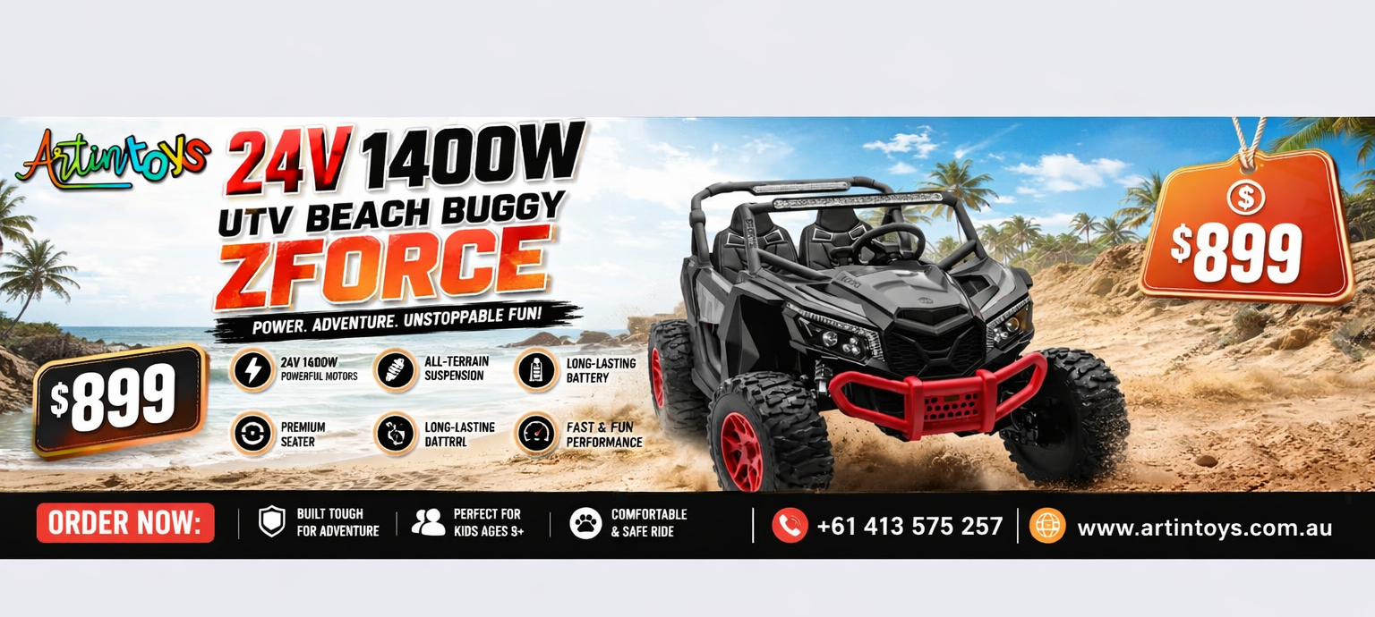 Kids Most Powerfull Battery Ride ON Z Force 1400 W