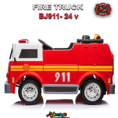 24-v-fire-truck-bj-911-kids-ride-on-car-red-10
