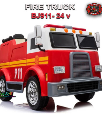 24-v-fire-truck-bj-911-kids-ride-on-car-red-7