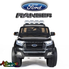 24 v Ride on car Licensed Ford Ranger kids car - Black - Artin Toys