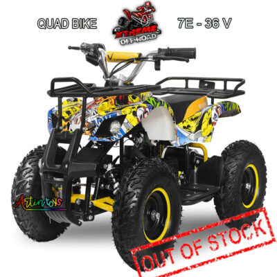 equad x army camo 800w utility atv 4 wheeler for kids