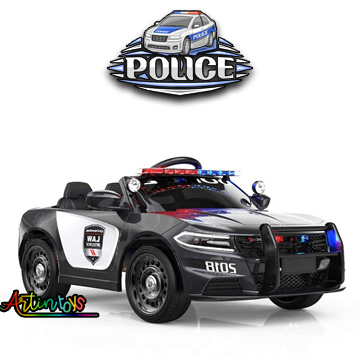 kids battery police car